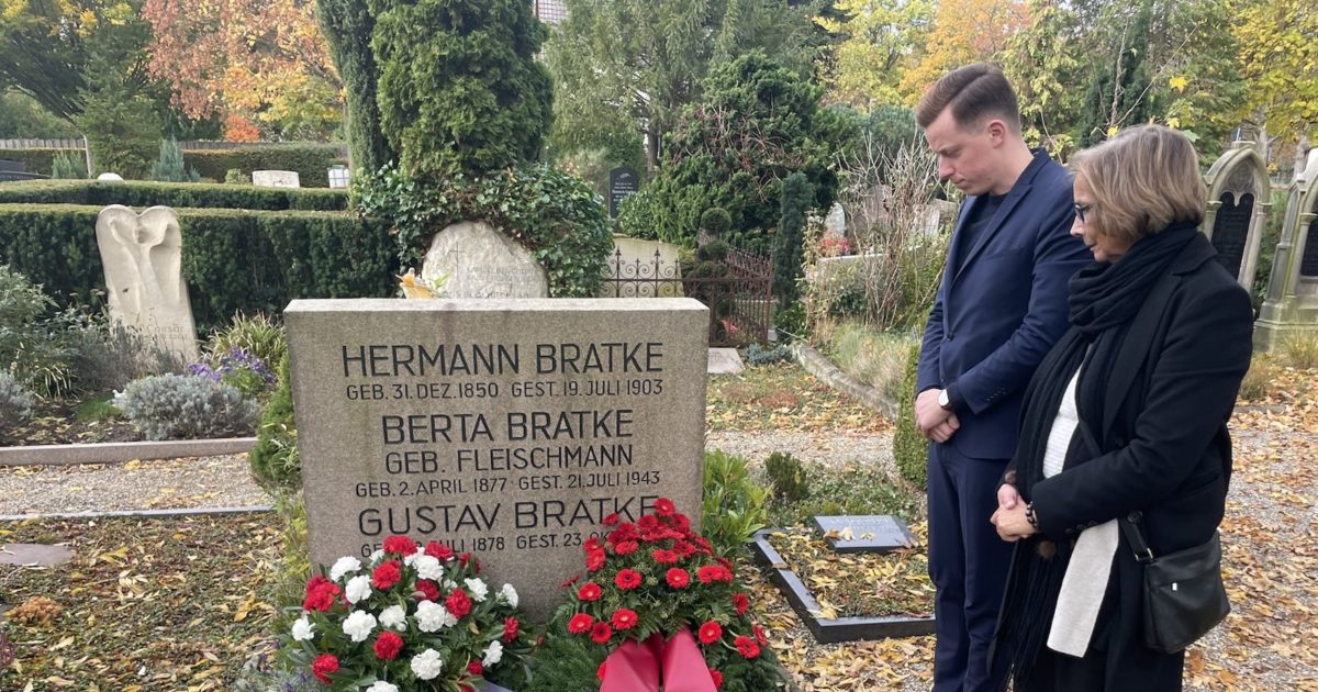 In Gedenken an Gustav Bratke Adis Ahmetović, MdB