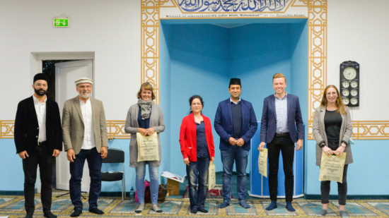 Podiumsdiskussion in der Sami-Moschee